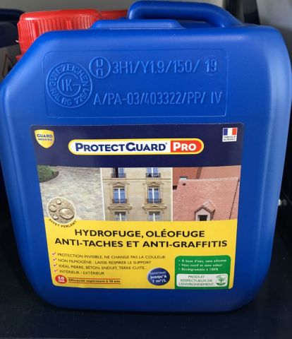 Hydrofuge Protect Guard Pro en bidon de 2L