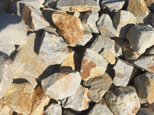 PIERRES A GABION GRIS/ ROUILLE